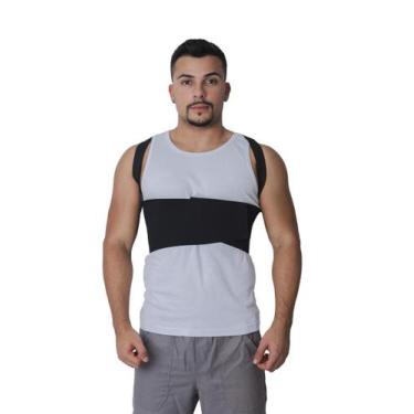 Imagem de Cinta Ergonômica Reforçada Proteção Coluna Lombar Abdominal - Maicol d