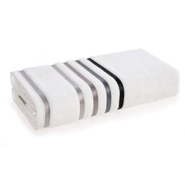 Imagem de Toalha Banhão Banho Gigante Karsten Lumina Fio Penteado 500g/m², Cinza