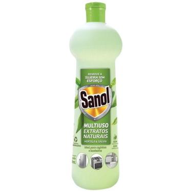Imagem de Multiuso sanol extratos naturais hortela e salvia 500ml