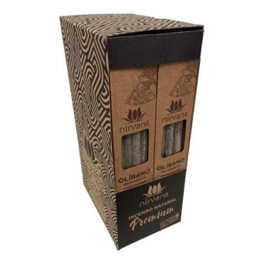 Imagem de Incenso Nirvana Olíbano Premium - 5 Varetas 30g - Meta Atacado