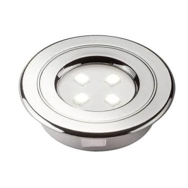 Imagem de Spot Lumini Pop Redondo Cromado 1W Branco Frio Pix, Cromado