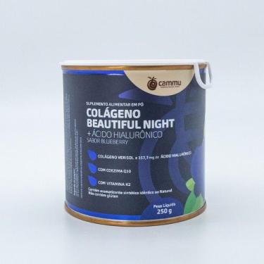 Imagem de Colágeno Beautiful Night + Ácido Hialurônico - 250g - Cammu Suplemento