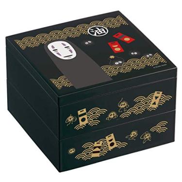 Imagem de Skater - Spirited Away - No Face Traditional Japanese Lacquer Ware - 2 Tier Bento Box, Skater Official Studio Ghibli Merchandise