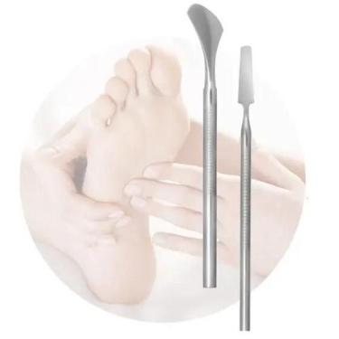 Imagem de Kit Podologia - Bisturi Podologia Para Calosidade Plantar 222 + Espatu