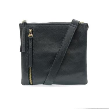 Imagem de Joy Susan Bolsa de mão feminina Dawn com vários bolsos compacta, tiracolo, Ciano escuro