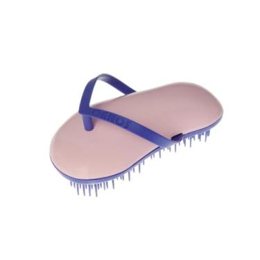 Imagem de Escova de Cabelo Rosa e Roxo - Escova para Desembaraço de Cabelo - Soh