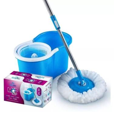 Imagem de Mop Girátorio Fit Spin Esfregão 360 Flash Limpeza Total - Tutti Suprim