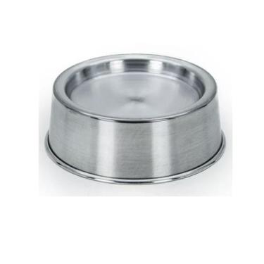 Imagem de Tabuleiro Forma Assadeira Redonda Alumínio Polido Bolo Ballerine Pisci