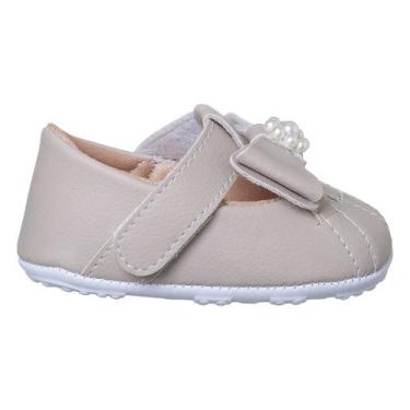 Imagem de Sapatinho Menina Bebe Recem Nascido Primeiros Passos Conforto e Qualid