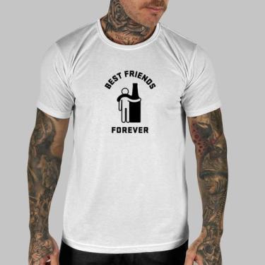 Imagem de Camiseta Masculina Personalizada Best Friends Forever - MP Moda Mascul