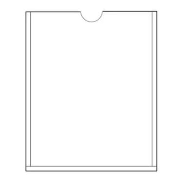 Imagem de Display Expositor A4 21x30cm Folha Sulfite Escritório 5pcs - AGV CRIAÇ