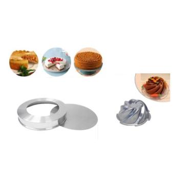 Imagem de Conjunto De Assadeira Em Alumínio Polido Profissional Fundo Falso Remo