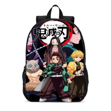 Imagem de Mochila Escolar Infanto Juvenil Demon Slayer Anime Novidades 0385 - Ge