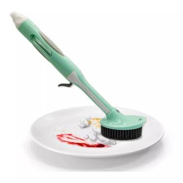 Imagem de Escova lava louças com dispenser de detergente 31cm UD673 - 123 Útil
