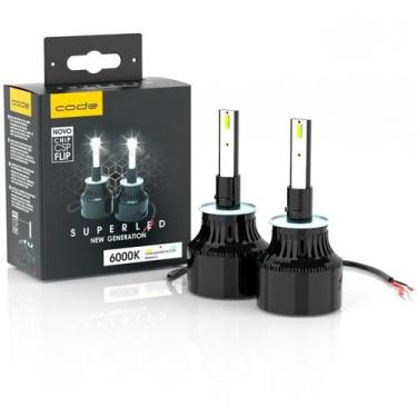 Imagem de Lampada Super Led H1 6000K 6400 Lumens Code New Generation  - TechOne
