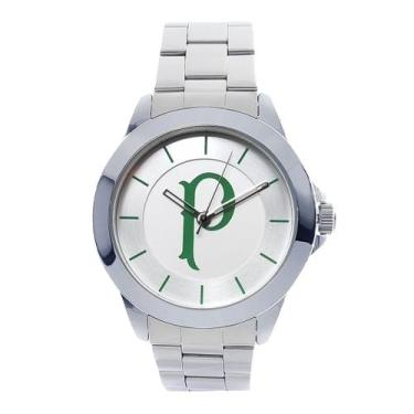 Imagem de Relógio Palmeiras Casual Aço Masculino SEP23-003-2 - Sport Bel