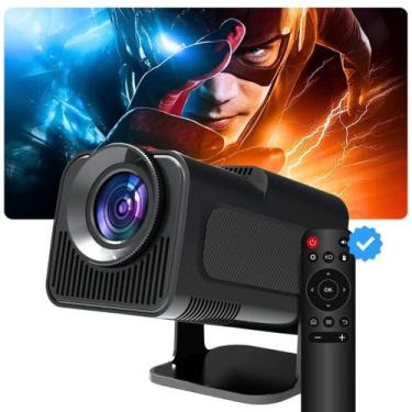 Imagem de Projetor Inteligente 150 polegadas Suporte 4K ajuste automático Wifi B