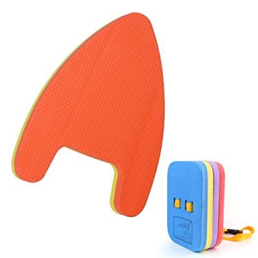Imagem de Conjunto de Flutuador Traseiro de Espuma e Kickboard para Crianças Design Hidrodinâmico Cinto Ajustável Desenvolvimento de Habilidades Motoras Kickboard de Natação Com Boa