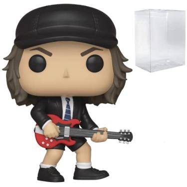 Imagem de AC/DC – Boneco de vinil Funko Pop! de Angus Young (acompanha capa protetora de caixa pop)