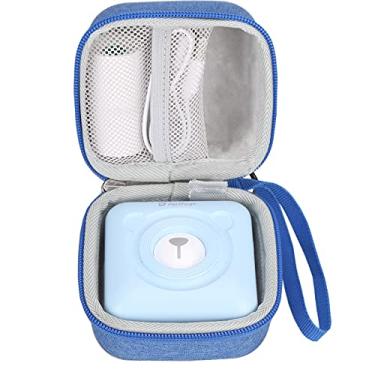 Imagem de BTOPCASE Capa protetora rígida de EVA para Aibecy GOOJPRT/MUNBYN PeriPage mini bolso sem fio BT impressora térmica foto etiqueta para recibos de fotos