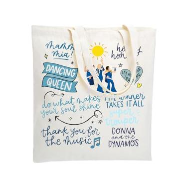 Imagem de WZJHCL Mamma Mia Sacola Broadway Musical Lover Sacola de Compras Mamma Musical Bolsa de Ombro Rainha Dançante, Sacola Dancing Queen, Large, Tendência