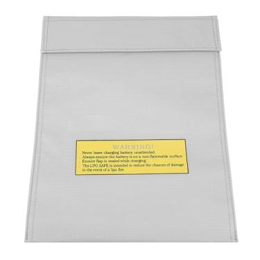 Imagem de Bolsa à Prova de Fogo e Antiexplosiva | Bolsa de Armazenamento Durável para Objetos de Valor | Organizador de Documentos Seguro | Design à Prova D’água e Resistente Ao Calor