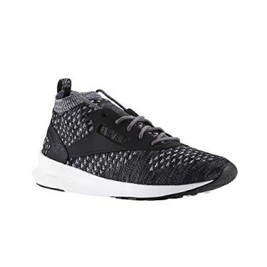 Imagem de Reebok Zoku Runner Ultraknit masculino mesclado em carvão/preto/cinza médio, carvão/preto/cinza médio/como, 7.5