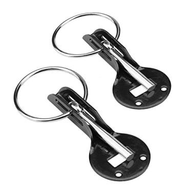 Imagem de Kit de Trava Universal para capô do capô, Acessório para Carro Esportivo de Corrida (Preto)