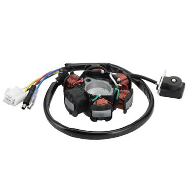 Imagem de WOOSTAR Substituição do estator magnético de 6 bobinas de 5 fios para GY6 50cc 70cc 100cc 125cc 150cc motor scooter ciclomotor ATV Go Kart Dune Buggy Pocket Dirt Bike
