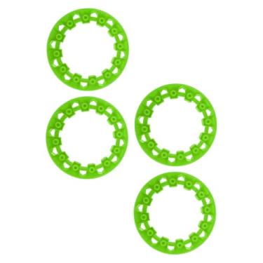 Imagem de Guarnição do Cubo Roda de ATV de 7 Polegadas, 4 Unidades de Plástico Universal Anti Arranhões Go Kart Wheel Rim Hub Protection Cover para Pneus de 7 Polegadas Com Cor Vibrante