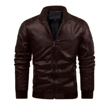Imagem de Jaqueta Masculina Moto Impermeável - Argaman, Marrom mod 5, M