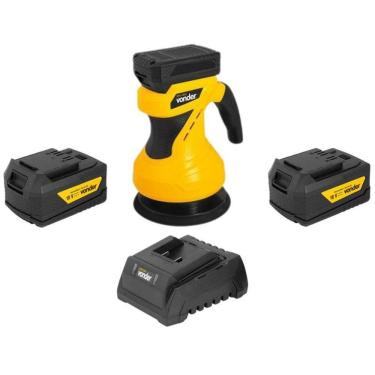 Imagem de Politriz Roto-Orbital Vonder Iplv 1821 + 2 Baterias 18V 2Ah