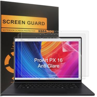 Imagem de KEANBOLL (Pacote com 3) Projetado para o novo protetor de tela para laptop ASUS ProArt P16 2024 (16 polegadas), protetor antirreflexo e antiimpressão digital (fosco)