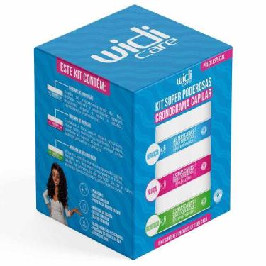 Imagem de Widi Care Super Poderosas Kit - Cronograma Capilar com 3 Máscaras Cond