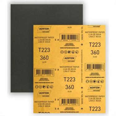 Imagem de Lixa Dagua Norton 360 T223  - Kit C/50