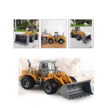 Imagem de Carrinho Controle Remoto Trator Pá Carregadeira Construção