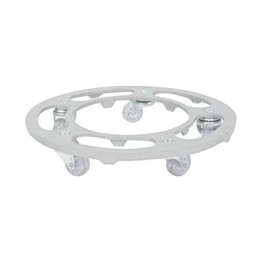 Imagem de Suporte Redondo Em Alumínio Fundido 35cm Com 5 Rodinhas - Tecnofusi, P