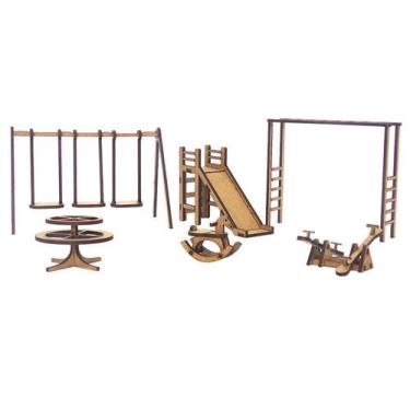 Imagem de Kit De Miniaturas Parquinho K2008 - Woodplan