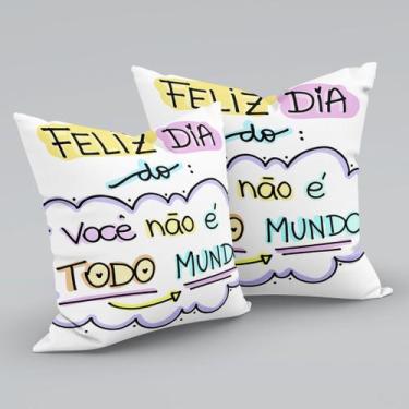 Imagem de Capa Para Almofada Dia das Mães Homenagem Mãe Presente 01 Peça - MANIA