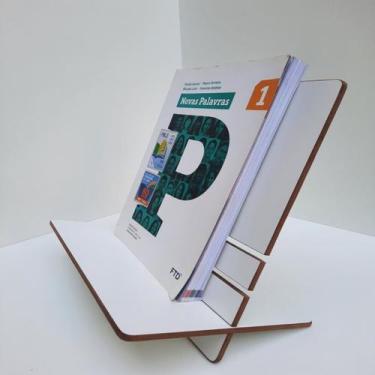 Imagem de Suporte Livros Apostilas Tablets Kindle Concurseiros Leitura - INDÚSTR