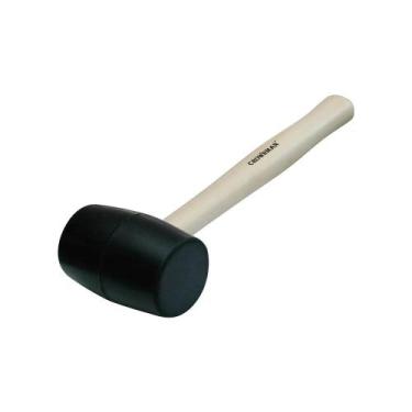 Imagem de Marreta de borracha (cabo de madeira) 32oz - 0360032  - Crownman