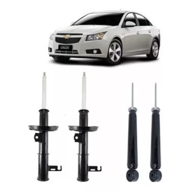 Imagem de KIT 4 AMORTECEDOR DIANTEIRO + TRASEIRO CRUZE 2011 A 2016