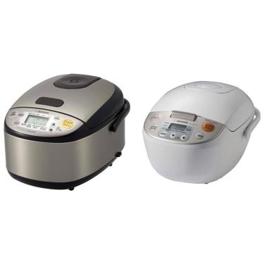 Imagem de Conjunto de Panelas Zojirushi 3-Cups e 5.5-Cups Micom Rice Cooker & Warmer, Ideal para Cozinhar e Manter Arroz Fresco, com Tecnologia