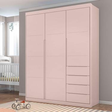 Imagem de Guarda-roupa Perola Rose - Smarter Moveis
