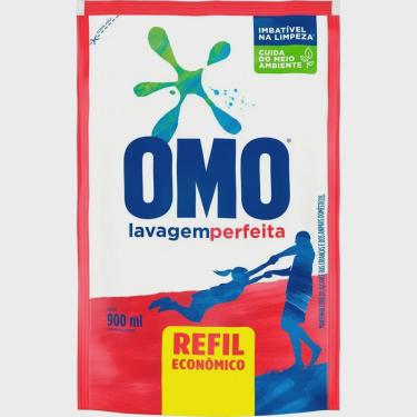 Imagem de Sabão Pó Liquido Omo Lavagem Perfeita 900ml