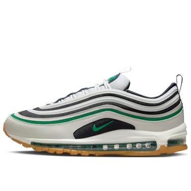 Imagem de Nike Tênis masculino Air Max 97 (921826-021, Photon DUST/obsidiana escura/branco/malaquita), Pó de fóton/obsidiana escura/branco, 9