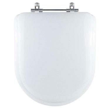 Imagem de Assento Sanitario Almofadado Oxford Branco Para Vaso Deca