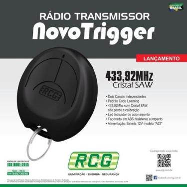 Imagem de kit 10 controle de portão eletrônico rcg