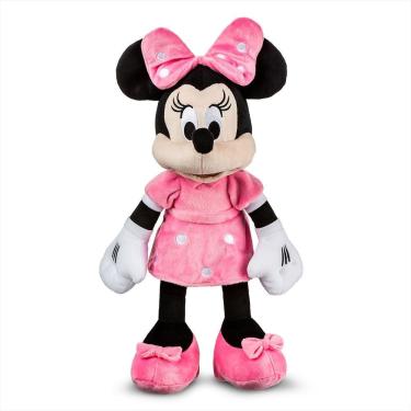 Imagem de Pelúcia Minnie C/ Mecanismo Luz e Som 40cm Multikids - BR1512