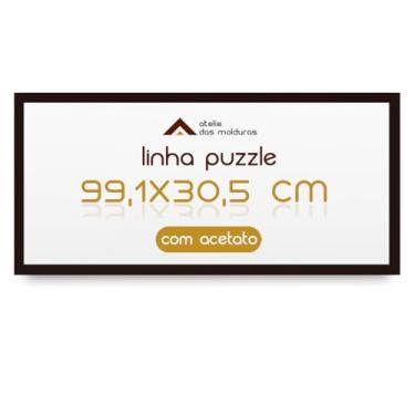 Imagem de Moldura para Quebra Cabeça Game Office Puzzle 1500 Peças 30,5x99,1 com Acetato (Preto)